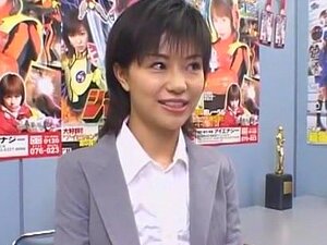 Fabulosa Miúda Japonesa Em Secretária Louca, Handjobs JAV Movie Porn