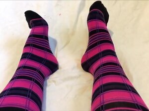 bravaragazza cum show in cute knee socks